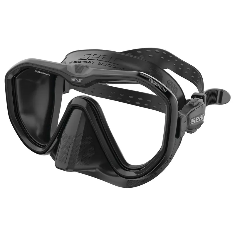 Diving Mask Appeal Black-Black Seac 75-73N-SBL Top-Preis