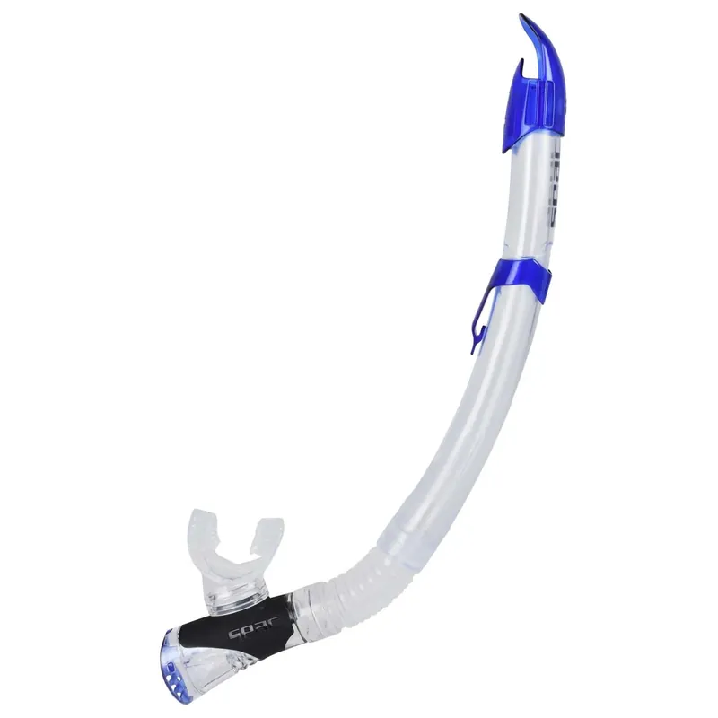 Diving Snorkeling Snorkel Fast Tech Clear-Blue Seac 476B Highlight