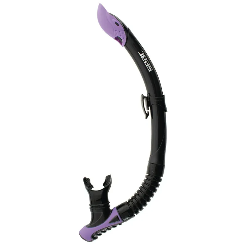 Geprüft Diving Snorkeling Snorkel Reverse Black-Lilac Seac 84-39LL-SBL