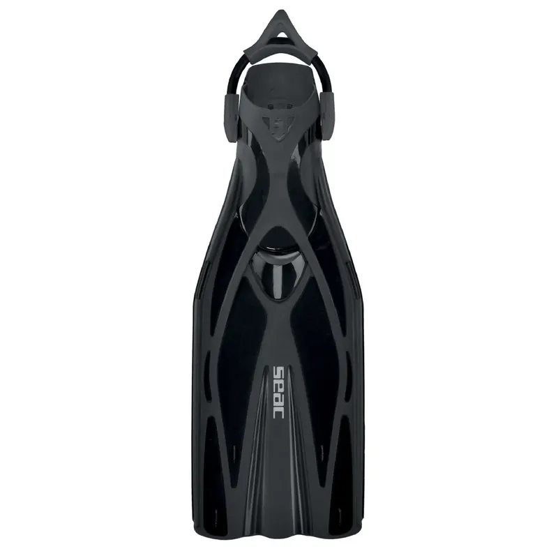 Echt Diving Fins F1 Sling Strap Black S-M Seac 71-36N-S-M