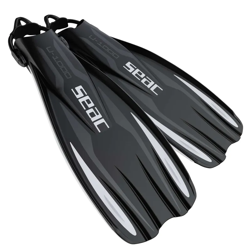 Diving Fins U-1000 White L-XL ~ 43-45 Seac 71-55W-L-XL Preisreduziert