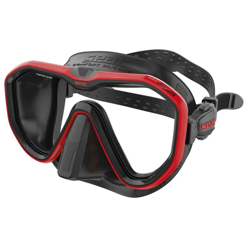 Preisknaller Diving Mask Appeal Black-Red Seac 75-73R-SBL