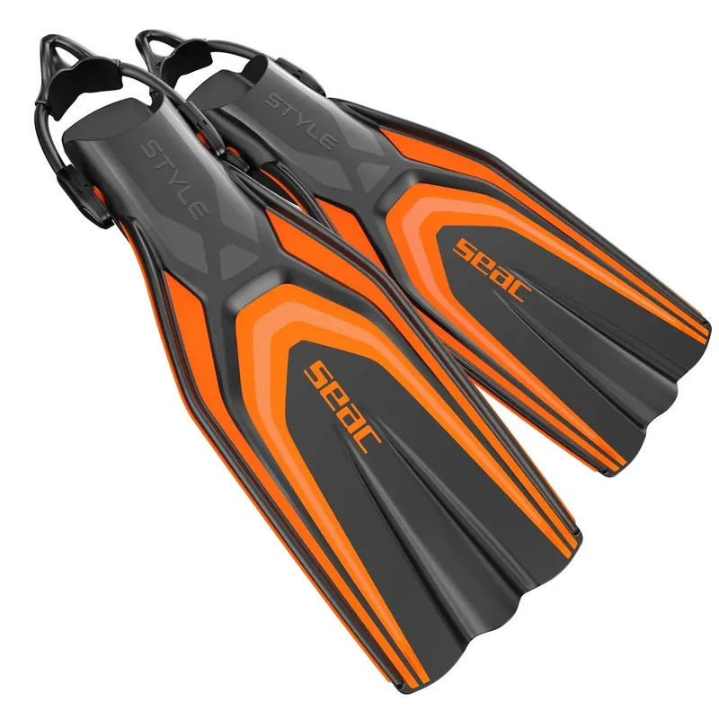Begrenztes Angebot Diving Fins Style S Orange M-L ~ 42-43 Seac 71-62O-M-L