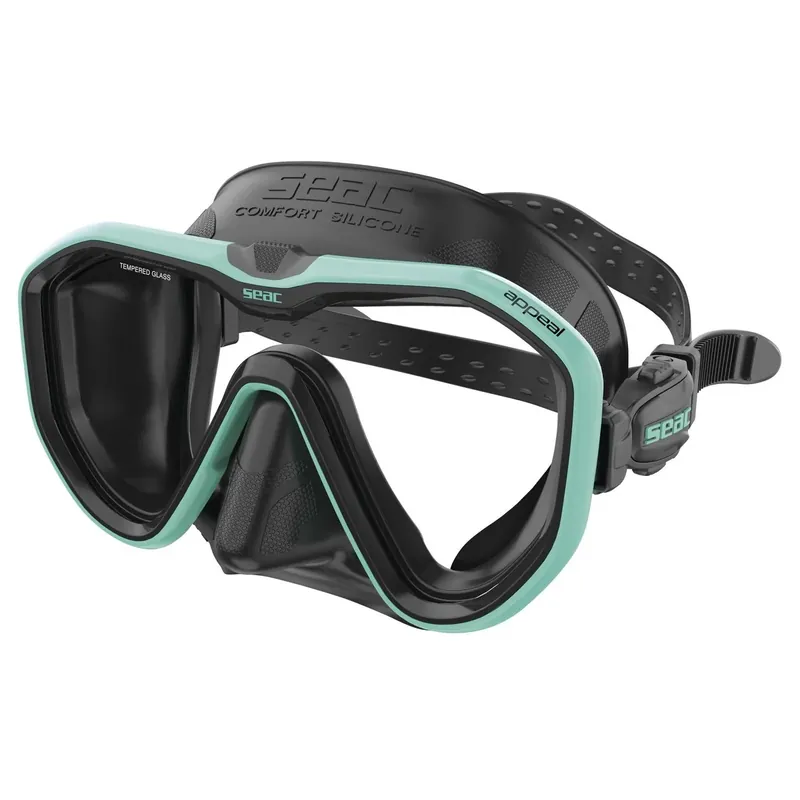 Wochenendangebot Diving Mask Appeal Asin Fit Black-Tiffany Seac 75-75TI-SBL