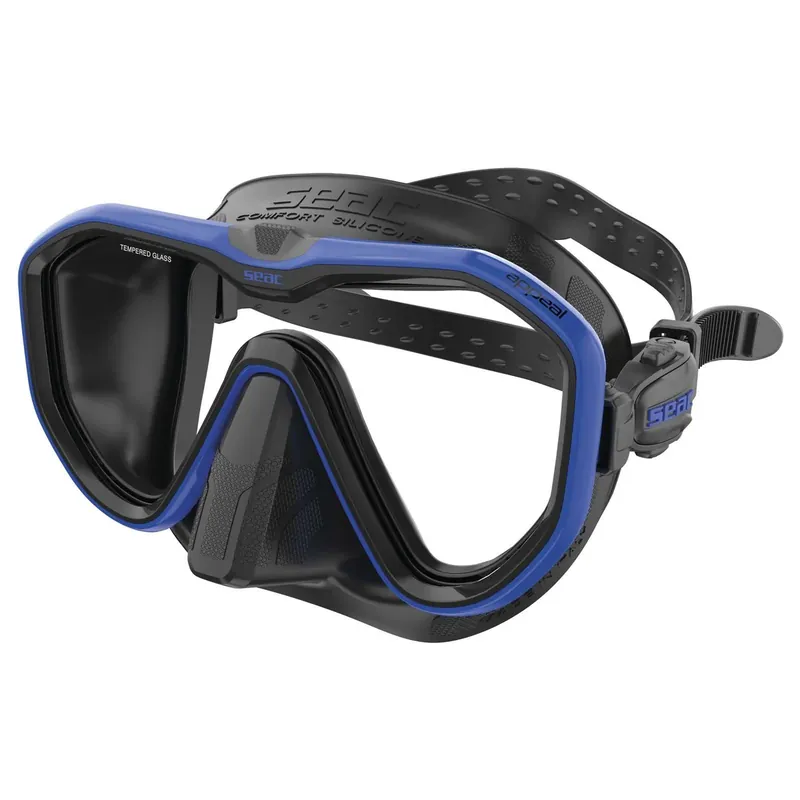 Diving Mask Appeal Black-Blue Seac 75-73B-SBL Direkt Vom Hersteller