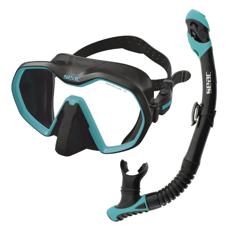 Diving Set Bis Icona Reverse Dry Black-Tiffany Seac 89-96TI Sichere Zahlung