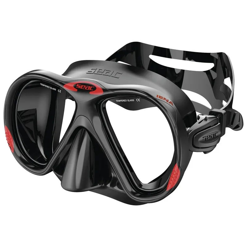 Diving Mask Iena Black-Red Seac 9239NR Günstig