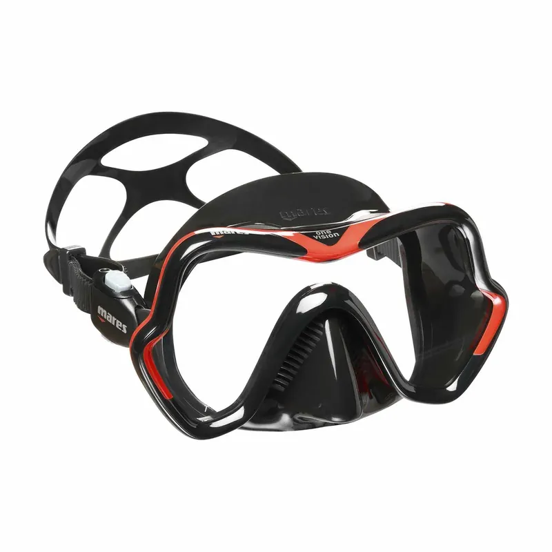 Sonderaktion Diving Mask One Vision Black-Red Mares 411046RDKBK
