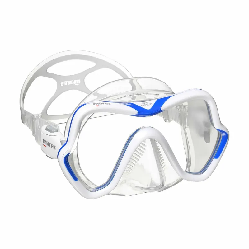 Schneller Versand Diving Mask One Vision White-Blue Mares 411046WBLCL