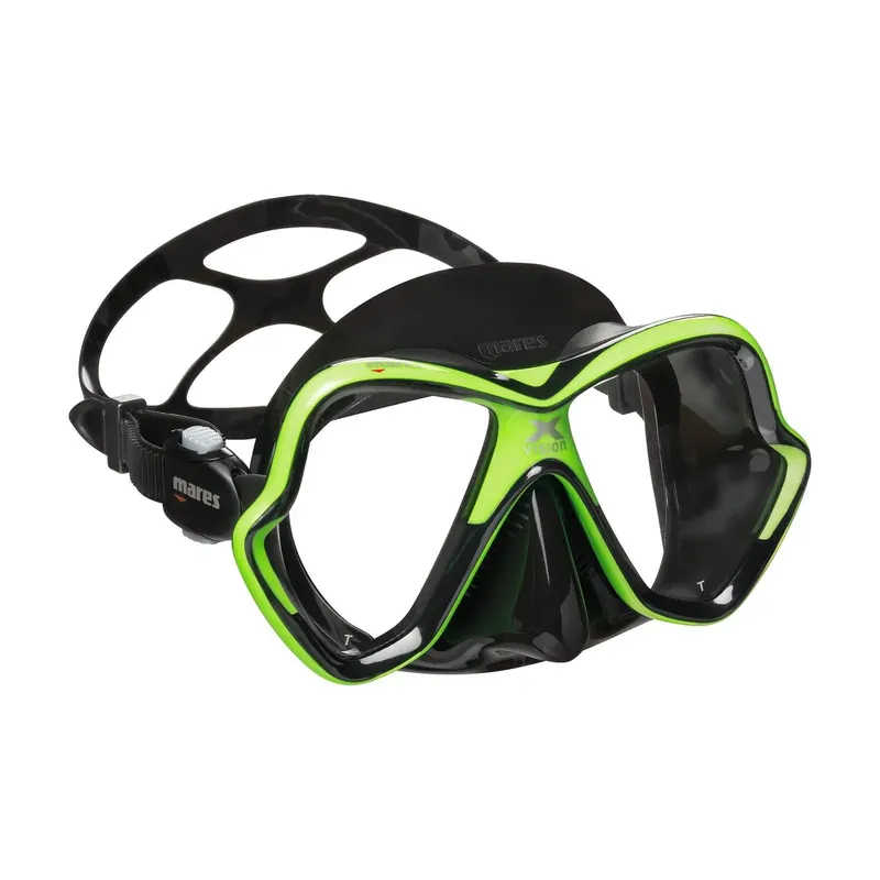 Diving Mask X-Vision Black-Lime Mares 411053EBLMKBK Jetzt Kaufen
