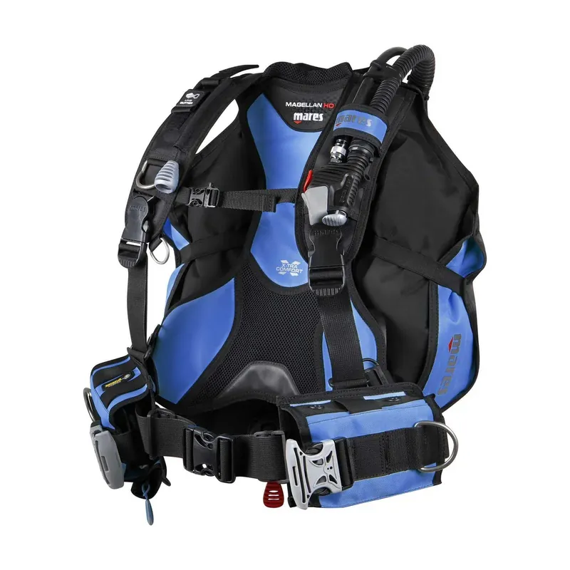 Günstig Dive Bcd Magellan Hd Black-Blue M Mares 417231BKBLM