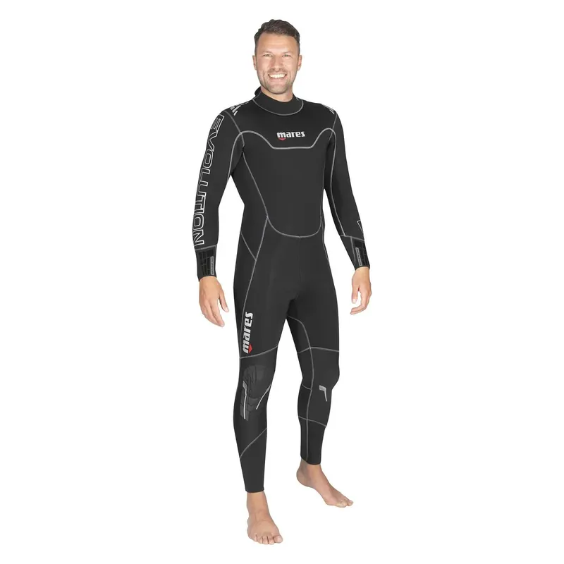 Full Wetsuit Evolution Man 5mm Black-Grey Size 6-XL Mares 412176S6 Top-Angebot