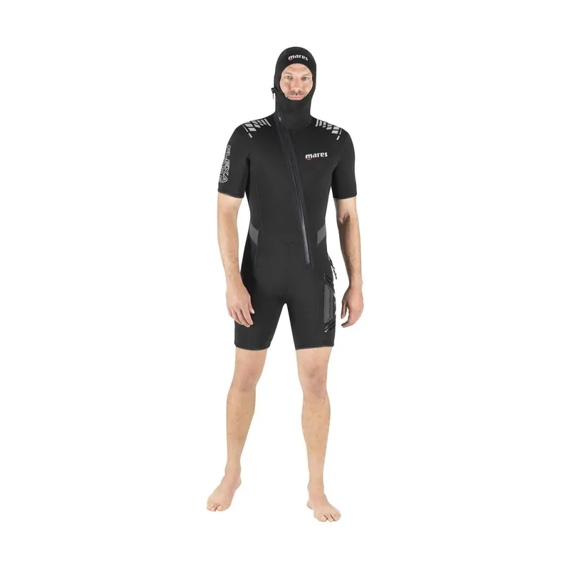 Geprüft Short Wetsuit Flexa Core Man Black Size 7-XXL Mares 412469S7