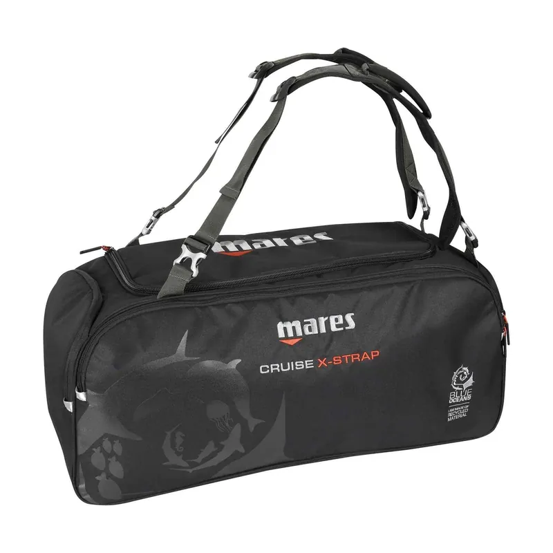Versand Am Gleichen Tag Diving Gear Bag Cruise X-Strap Black Mares 415443BK