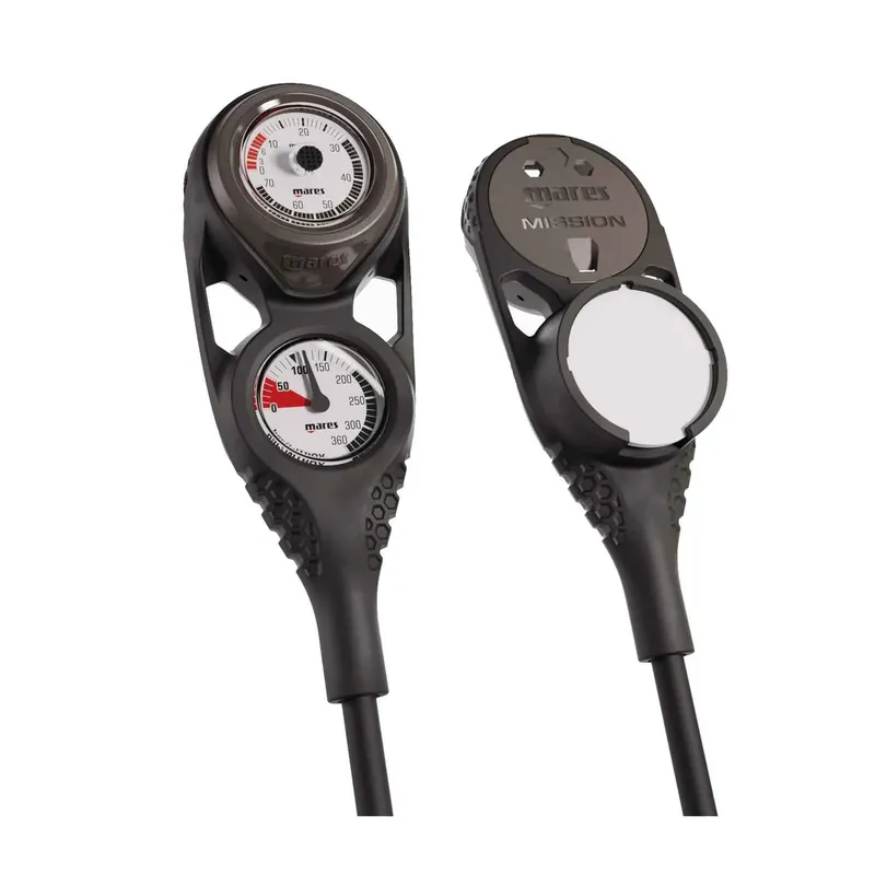 Geprüft Dive Console Mission 3 Black-Anthracite International Bar-Mt Mares 414430BK7IN