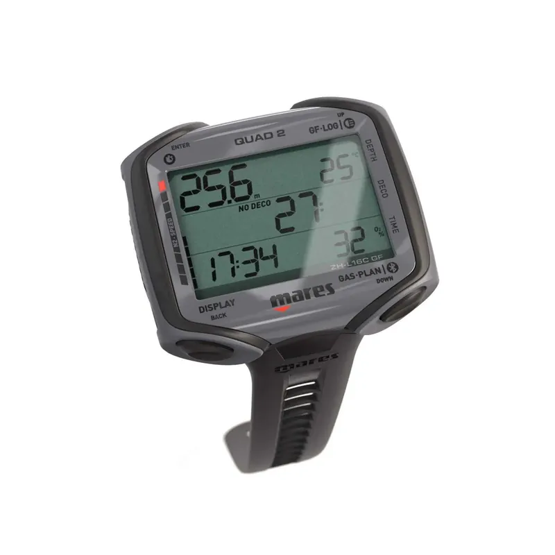 Neuheit Dive Computer Quad 2 Black-Anthracite Mares 414152BK7