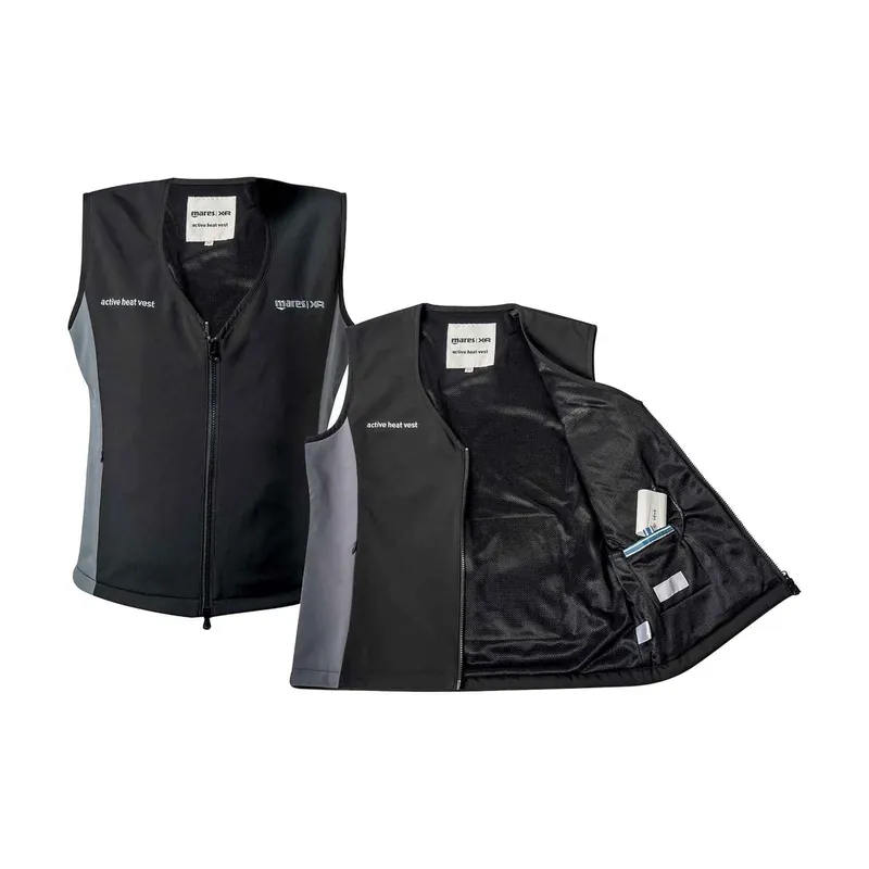 Heating Vest Active Black-Grey M Mares 412146M Online Kaufen