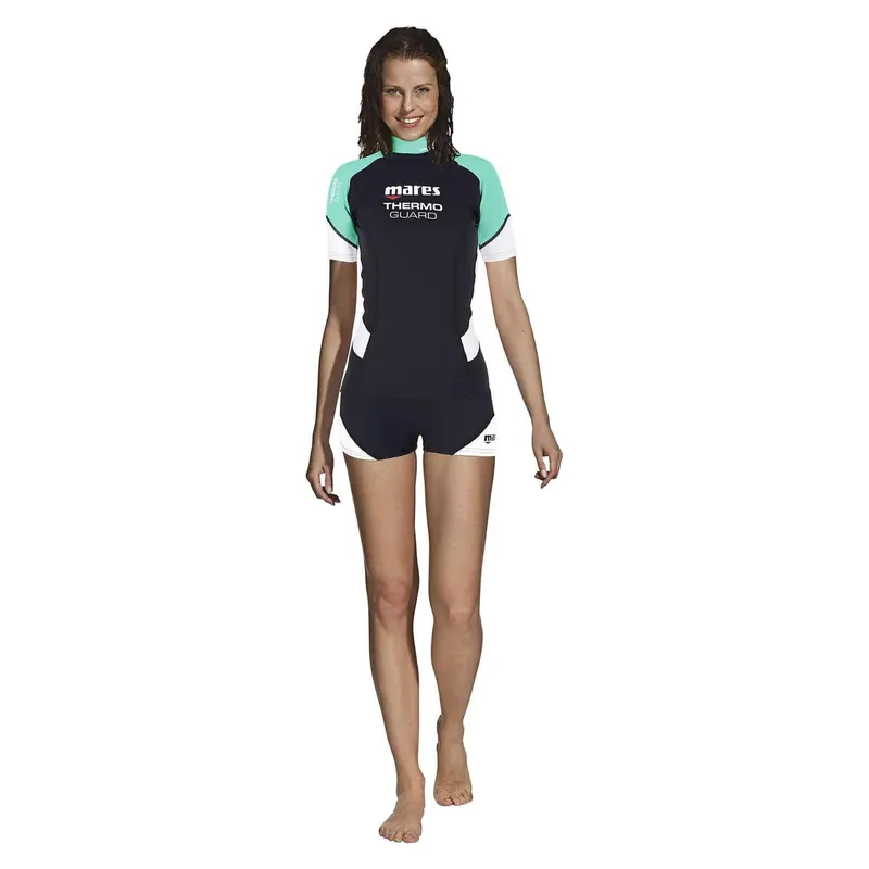 Thermo Guard Shorts Woman 0,5mm Black-White XXL Mares 412535XXL Abverkauf