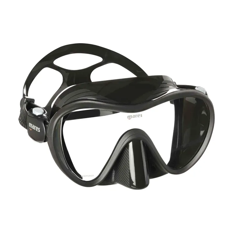 Rabatt Diving Mask Tropical Black Mares 411246EBBKBK