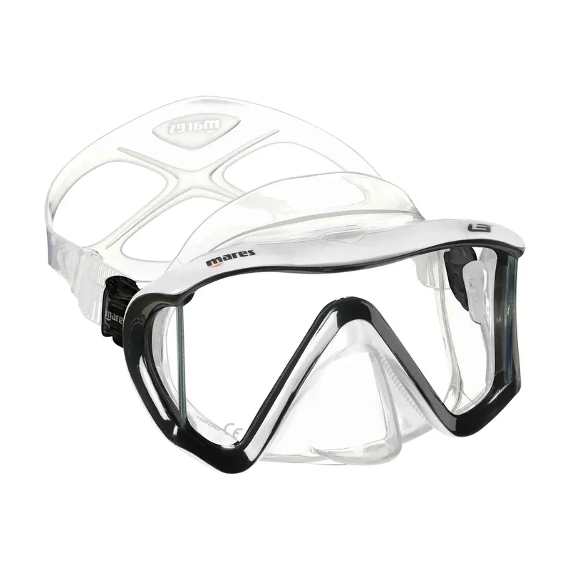 Billig Diving Mask Mares I3 Sunrise Black-White Mares 411042BXBWHCL