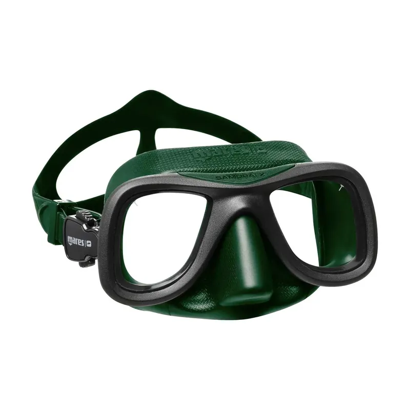 Abverkauf Spearfishing Mask Samurai X Green-Black Mares 421413BXGNBK
