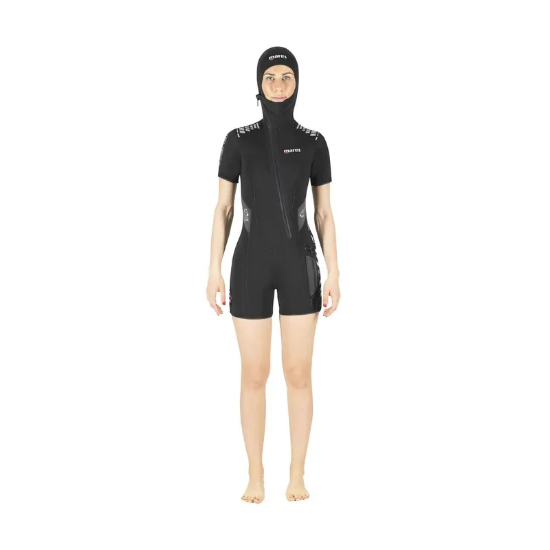 Short Wetsuit Flexa Core Woman Black Size 6-XXL Mares 412470S6 Knallerangebot