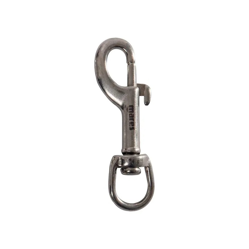 Dead Bolt Snap Stainless Steel 120mm Mares 415765120MM Zertifiziert