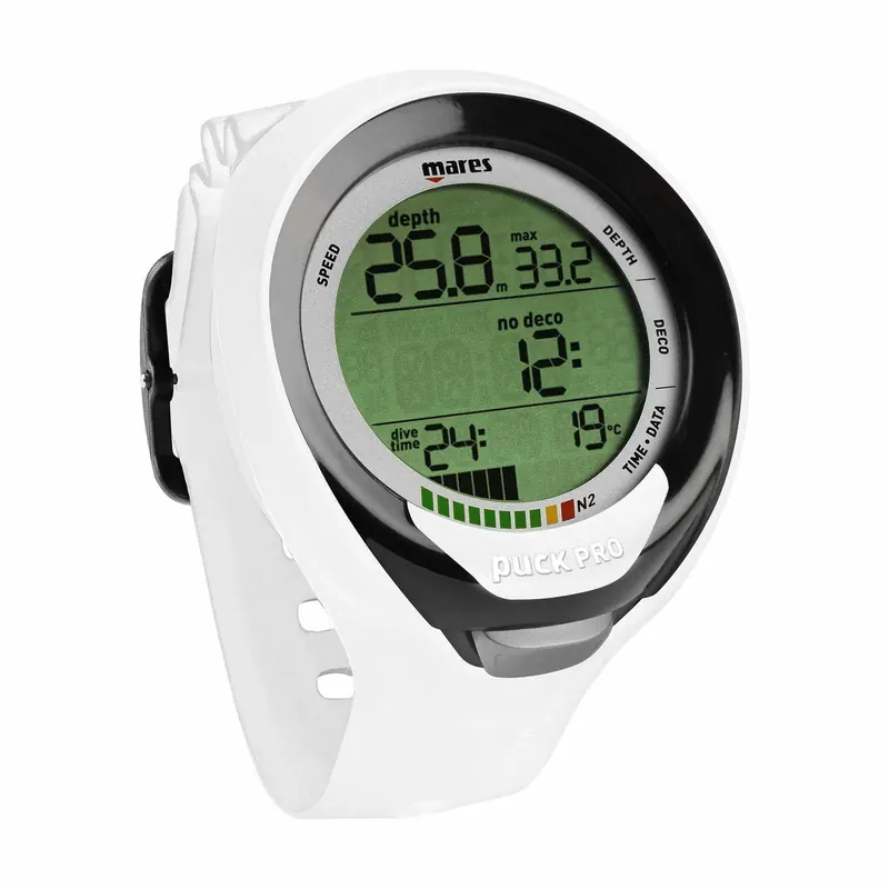 Finale Aktion Dive Computer Puck Pro+ White-Black Mares 414135WHBK