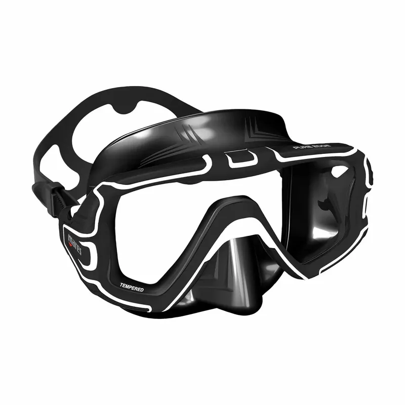 Versand Am Gleichen Tag Diving Mask Pure Edge Black-White Mares 411071BKWBK