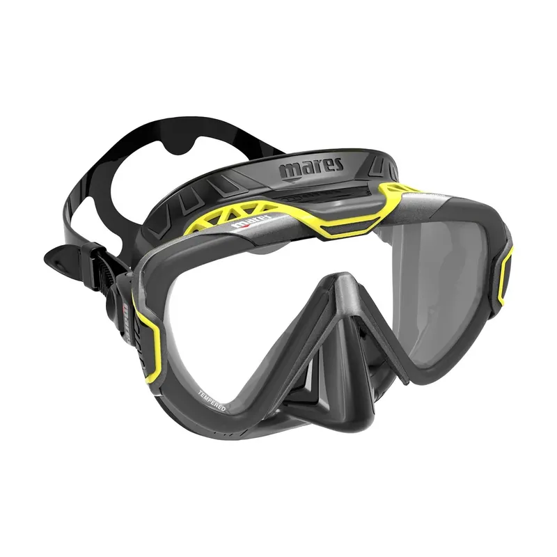 Diving Mask Pure Wire Grey-Yellow Mares 411069EBGRYBK Billig