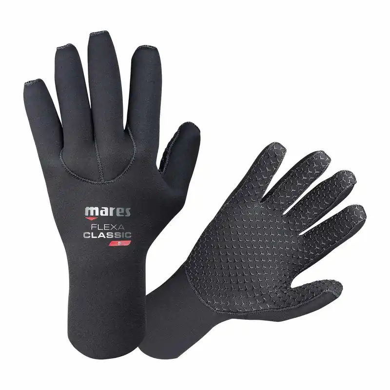 Diving Gloves Flexa Classic 5mm Black XXS Mares 412734XXS Top-Seller