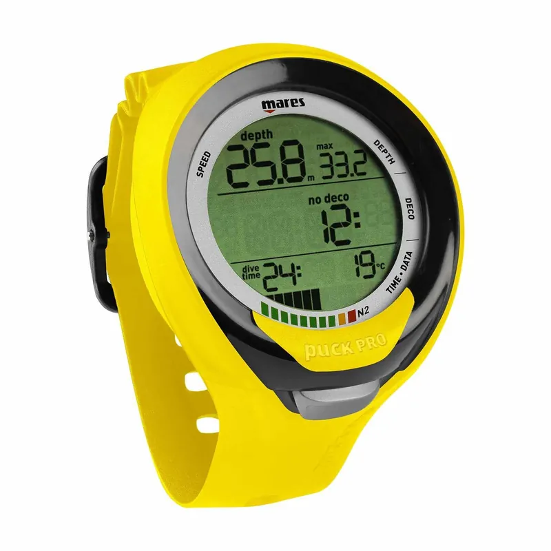 Garantierte Lieferung Dive Computer Puck Pro+ Yellow-Black Mares 414135YLBK