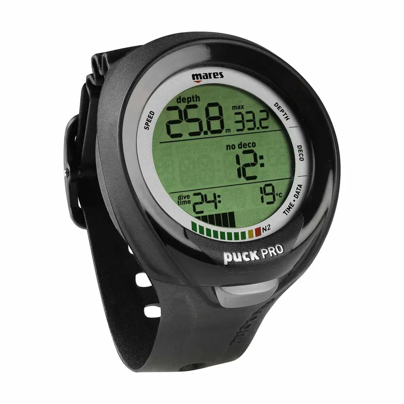 Neuheit Dive Computer Puck Pro+ Black Mares 414135BKBK