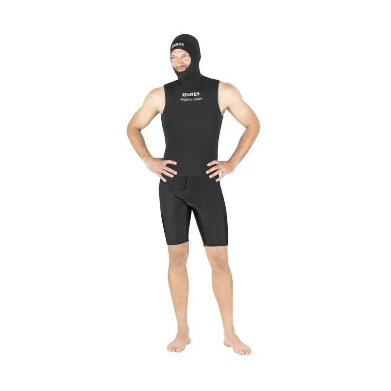 Short Wetsuit Flexa Vest Man 3mm Black Size 2-S Mares 412471S2 Saisonangebot