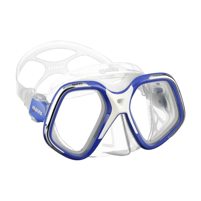 Neue Kollektion Diving Mask Chroma Up White-Blue Mares 411066EBBLWCL
