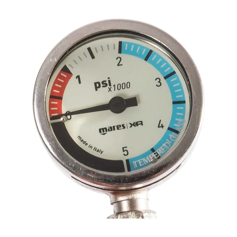 Jetzt Bestellen Submersible Pressure Gauge SPG52 Xr Line 60cm Hose Psi Mares 414600PSI