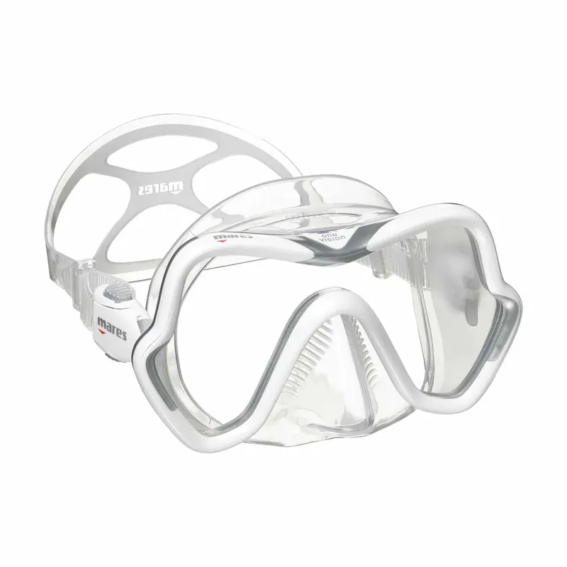 Beliebt Diving Mask One Vision White-Silver Mares 411046WSICL