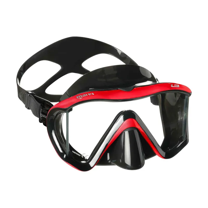 Angebot Diving Mask I3 Black-Red Mares 411040BXBRDBK