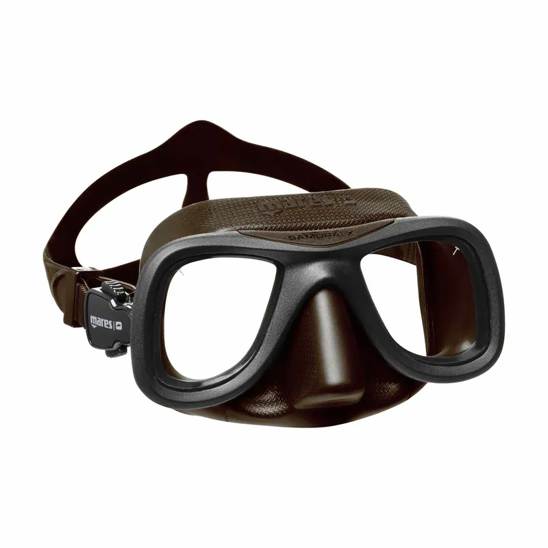 Spearfishing Mask Samurai X Brown-Black Mares 421413BXBWNBK Super-Preis