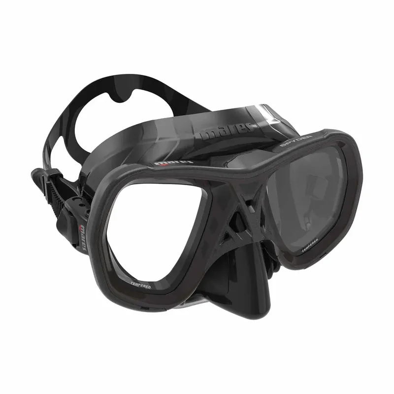 Spearfishing Mask Spyder Sf Black Mares 421415EBBKKBK Rabatt