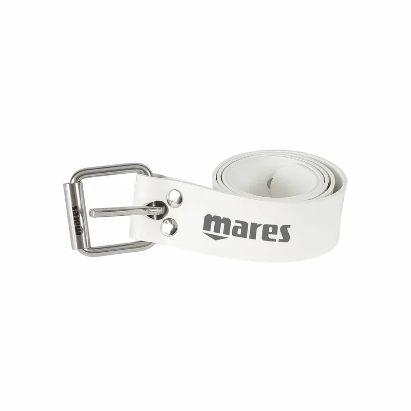 Expressversand Elastic Belt With Marseillaise S.S. Buckle White Mares 425813WH
