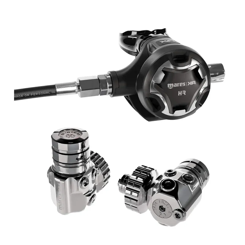 Regulator Breathing System Xr Line 26Xr With Hr Full Tek Set Black Mares 416421 Neuheit