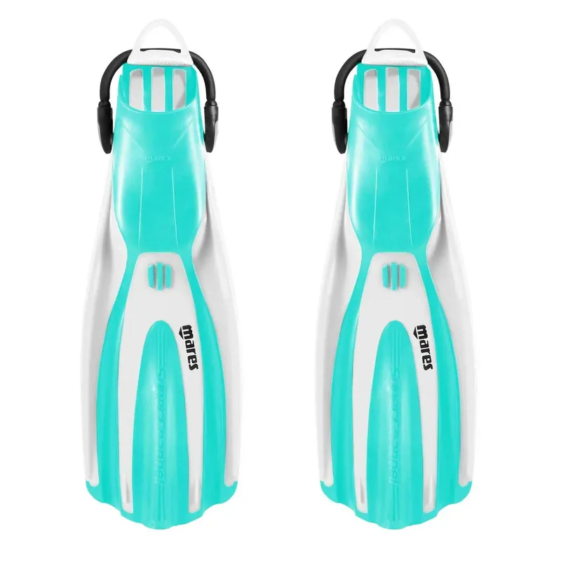 Kracherpreis Diving Fins Avanti Superchannel Oh White-Aqua XL-44-48 Mares 410012BNXLWHA