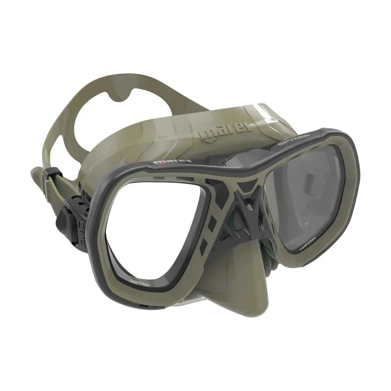 Preiswert Spearfishing Mask Spyder Sf Black-Olive Mares 421415EBBOLOL
