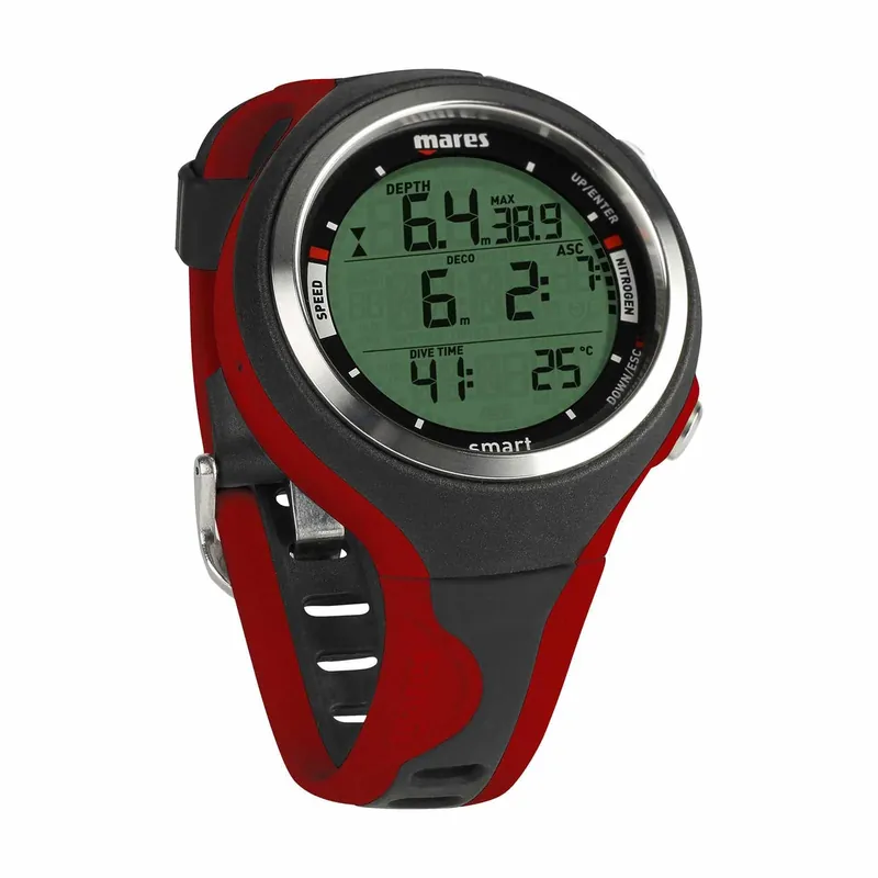 Preisknaller Dive Computer Smart Black-Red Mares 414129BKRD