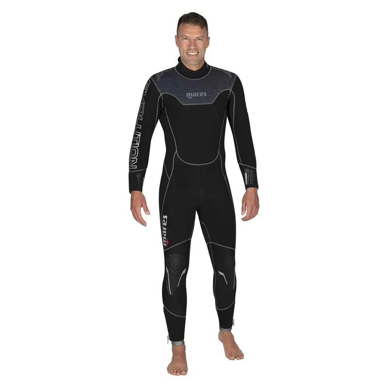 Full Wetsuit Evolution Man 7mm Black-Grey Size 7-XL Mares 412439S7 Schnäppchen