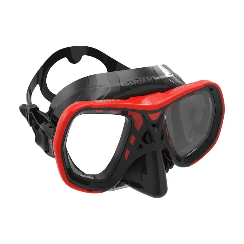 Beliebt Diving Mask Spyder Black-Red Mares 411074RDKBK