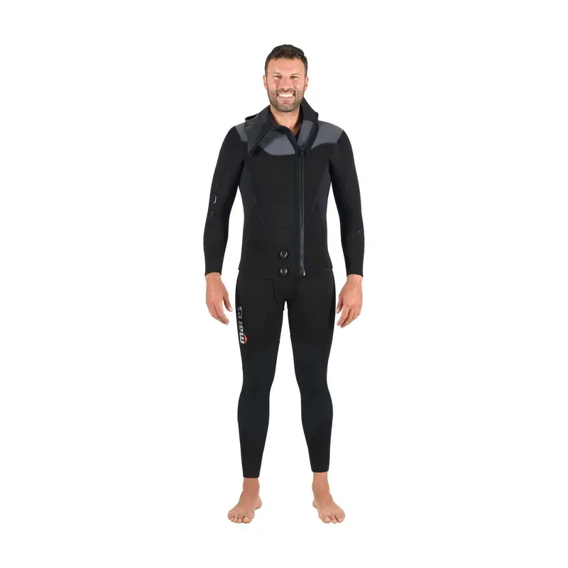 Full Wetsuit Dual Man 5mm Black-Grey Size 2-S Mares 412443BKS2 Nur Für Kurze Zeit
