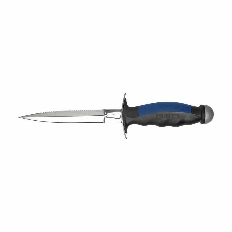Sonderaktion Spearfishing Knife Snake 2.1 Stainless Steel Black-Blue Mares 425617
