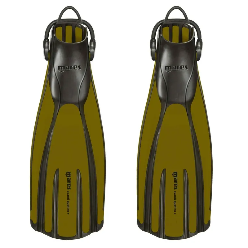 Echt Diving Fins Avanti Quattro+ Olive XL-44-48 Mares 410003SAXLOL